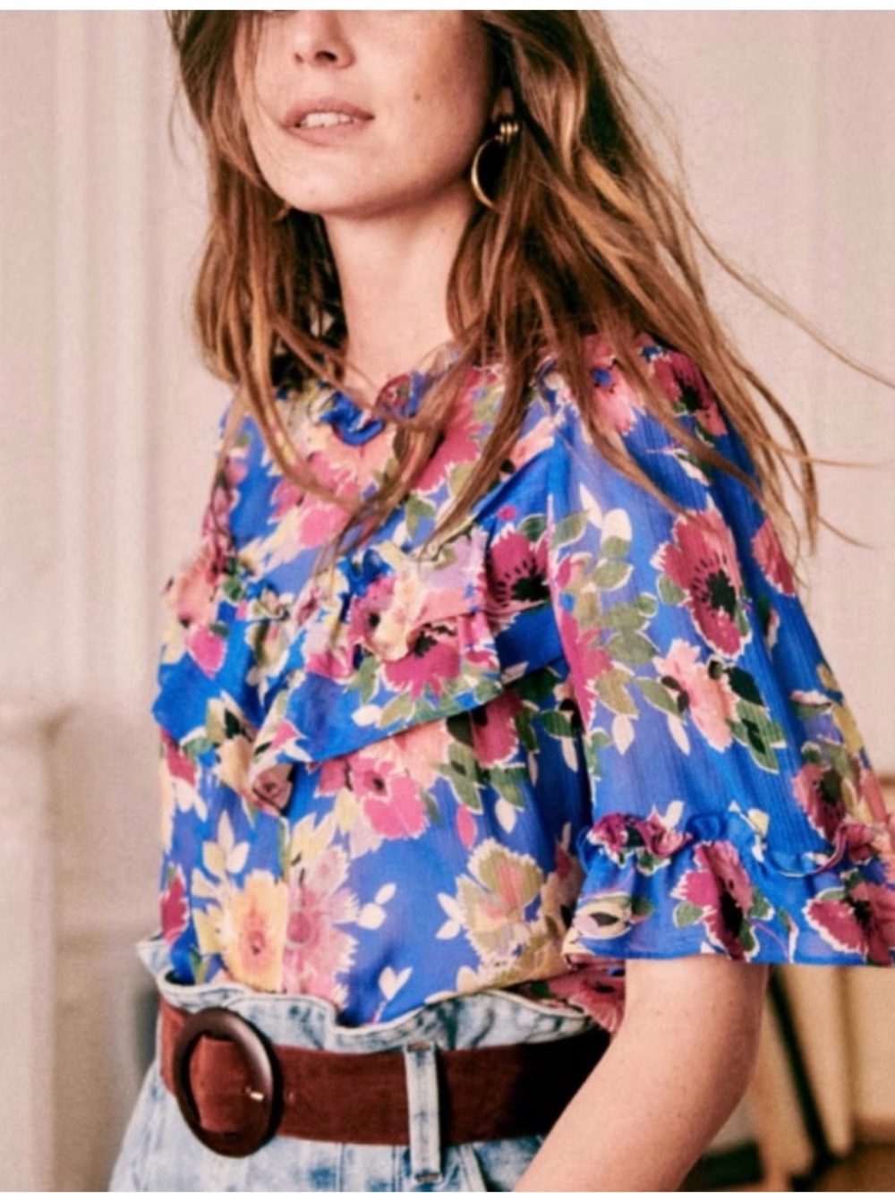 Sezane Fleurine blouse (see all photos!)